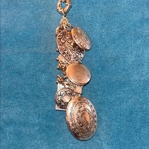 Premier Designs charm cluster necklace